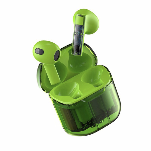 YX06 2022 Good Quality Handsfree Transparent Earphones TWS Wilress Earbuds Gaming Headphones