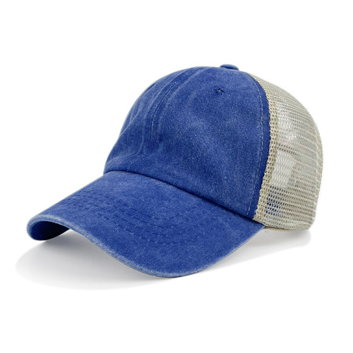 Cap Boy Pakistan Distressed Trucker Hat New Model Mesh La Headwear Blank 6 Panel Lady Woman Vintage Mesh Baseb