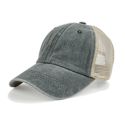 Cap Boy Pakistan Distressed Trucker Hat New Model Mesh La Headwear Blank 6 Panel Lady Woman Vintage Mesh Baseb
