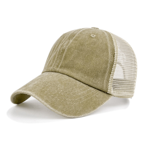 Cap Boy Pakistan Distressed Trucker Hat New Model Mesh La Headwear Blank 6 Panel Lady Woman Vintage Mesh Baseb