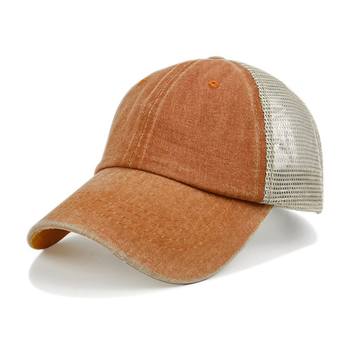 Cap Boy Pakistan Distressed Trucker Hat New Model Mesh La Headwear Blank 6 Panel Lady Woman Vintage Mesh Baseb