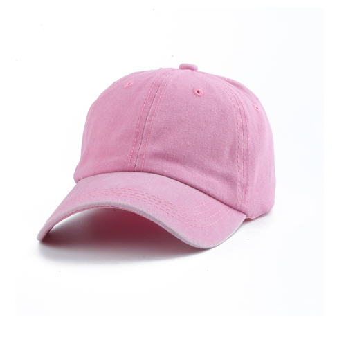 Outdoor Retro Washed Unisex Cotton Baseball Sport Caps For Men And Women
