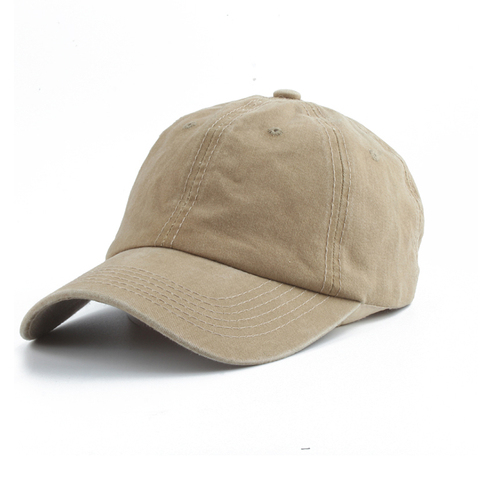 Outdoor Retro Washed Unisex Cotton Baseball Sport Caps For Men And Women