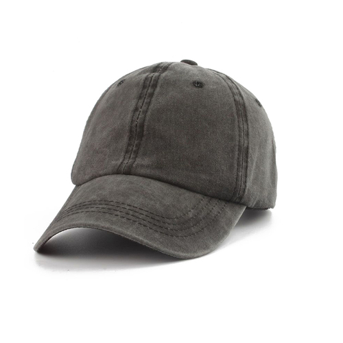 Outdoor Retro Washed Unisex Cotton Baseball Sport Caps For Men And Women