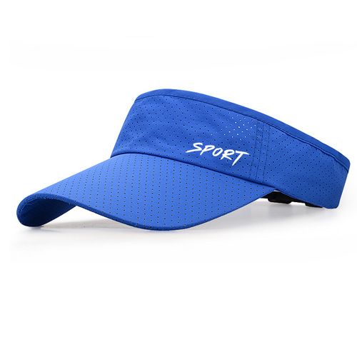 Sports Sun Visor Hats Cotton Golf Caps Empty Top Baseball Sun Cap For Men Women
