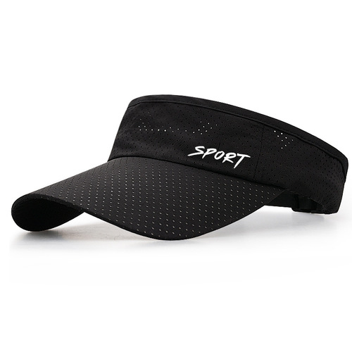 Sports Sun Visor Hats Cotton Golf Caps Empty Top Baseball Sun Cap For Men Women