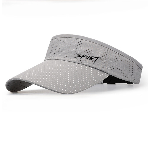 Sports Sun Visor Hats Cotton Golf Caps Empty Top Baseball Sun Cap For Men Women