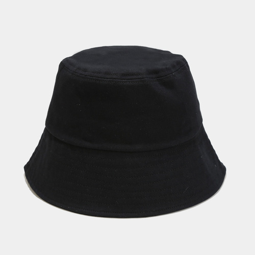  Plain Solid Color Summer Unisex Sun Protection Sunshade Bucket Hat