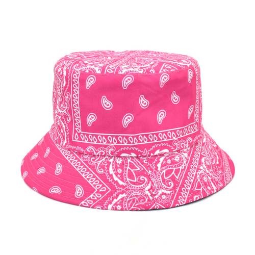 2023 new American style bandana fisherman hat trendy street fashion sun bucket hat