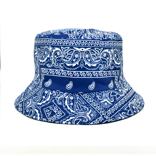 2023 new American style bandana fisherman hat trendy street fashion sun bucket hat