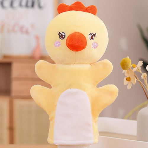 New Design Product Baby Animal Hand Puppets Plush Education Learning Puppet Toy
