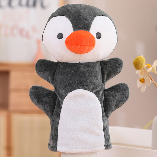 New Design Product Baby Animal Hand Puppets Plush Education Learning Puppet Toy