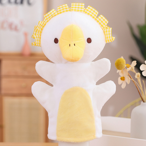 New Design Product Baby Animal Hand Puppets Plush Education Learning Puppet Toy