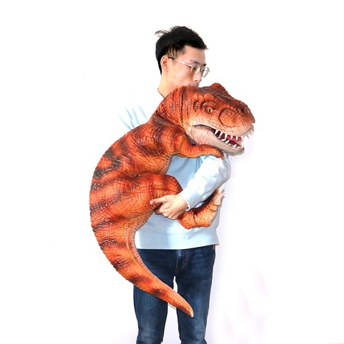 Realistic Cute Dinosaur Hand Puppet as Birthday Gift for kids