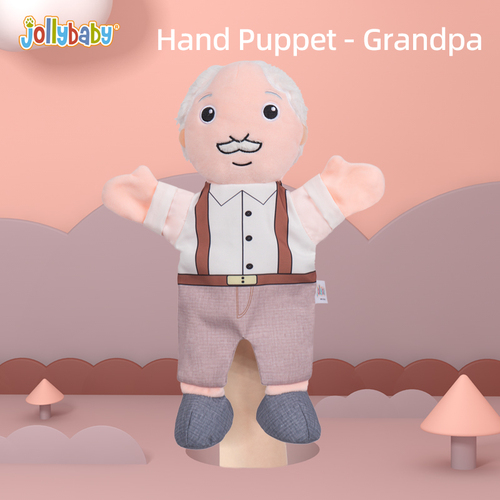 Hand Puppet Cartoon Plush Toys Baby Educational Pretend Telling Story Doll Toy for Children Kid