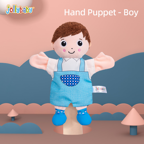Hand Puppet Cartoon Plush Toys Baby Educational Pretend Telling Story Doll Toy for Children Kid