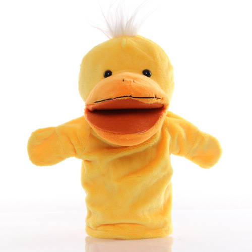 25Cm Animal Plush Hand Puppet Toy Wolf Hedgehog Crocodile Cow Puppet Hand Education Story Doll Toy For Baby Kid