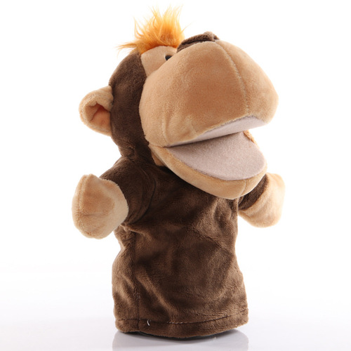 25Cm Animal Plush Hand Puppet Toy Wolf Hedgehog Crocodile Cow Puppet Hand Education Story Doll Toy For Baby Kid