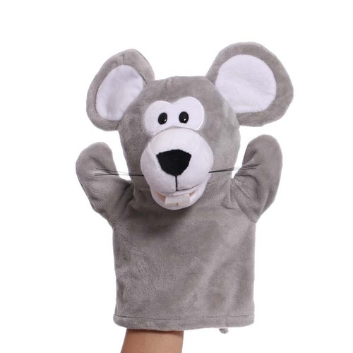 25Cm Animal Plush Hand Puppet Toy Wolf Hedgehog Crocodile Cow Puppet Hand Education Story Doll Toy For Baby Kid
