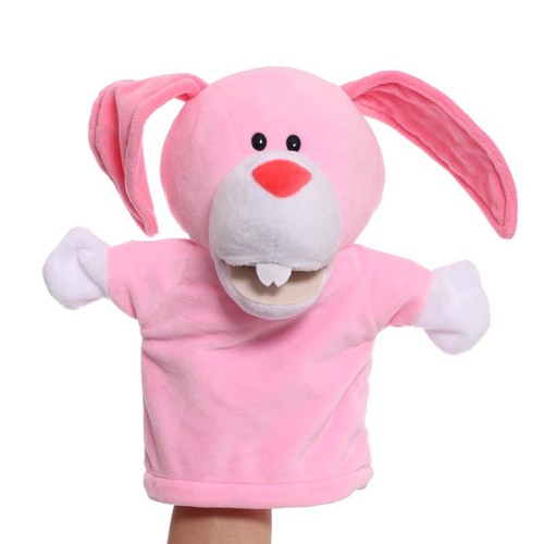 25Cm Animal Plush Hand Puppet Toy Wolf Hedgehog Crocodile Cow Puppet Hand Education Story Doll Toy For Baby Kid