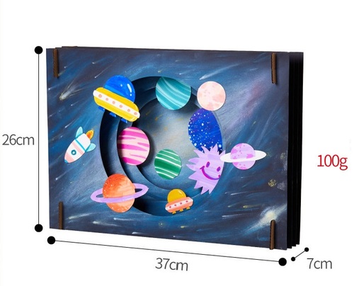 3D Creative Art Painting Children's DIY Handmade Toys Pop Art Painting