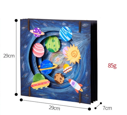 3D Creative Art Painting Children's DIY Handmade Toys Pop Art Painting
