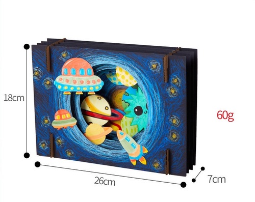 3D Creative Art Painting Children's DIY Handmade Toys Pop Art Painting