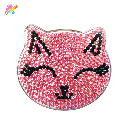 2022 handpaint diy diamond mini makeup mirror kids craft supplies set