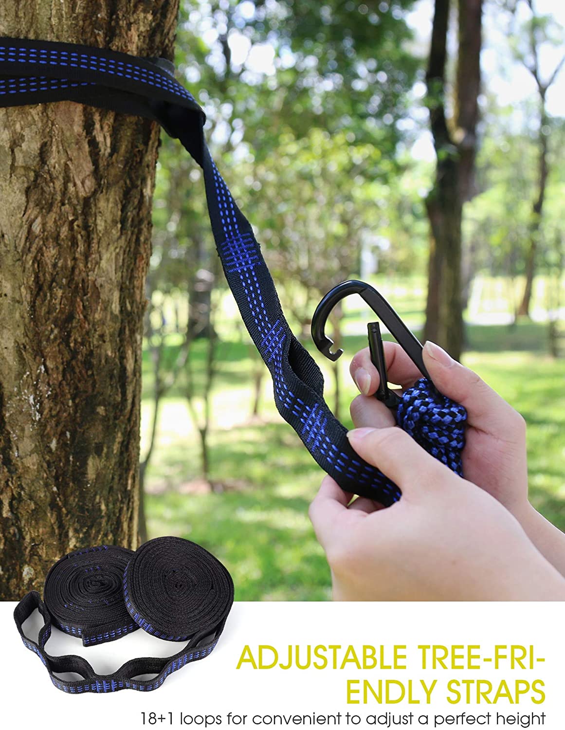  210T Nylon single double outdoor hiking Nylon Portable sewing hanging Parachute Camping Tent Hammock bed
