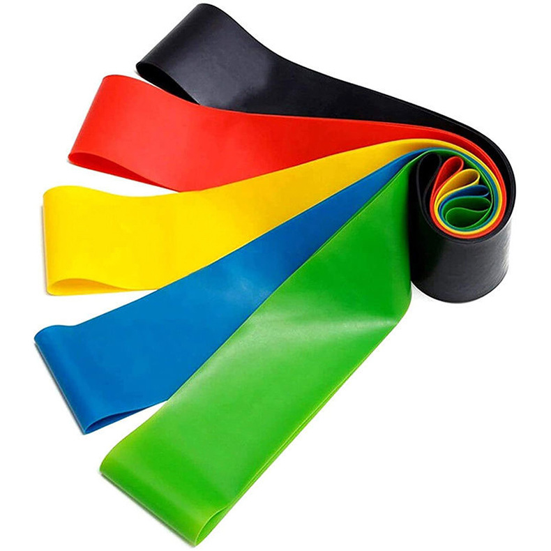 Yoga bands Indoor exercise Yoga Resistance Bands High quality TPE elastic fitness belt House fitness equipment