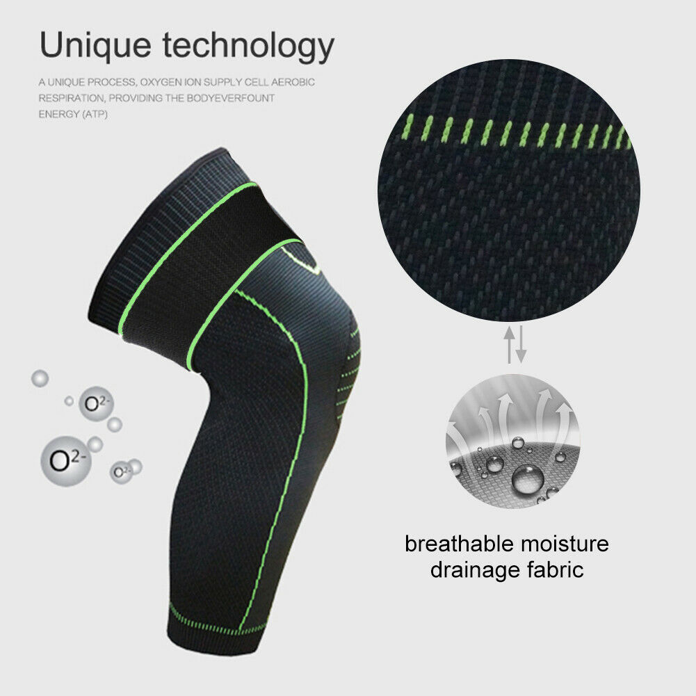New Hot Selling Full Leg Sleeves Long Compression Leg Sleeve Knee Sleeves Protect Leg for Arthritis Cycling Sport Footba