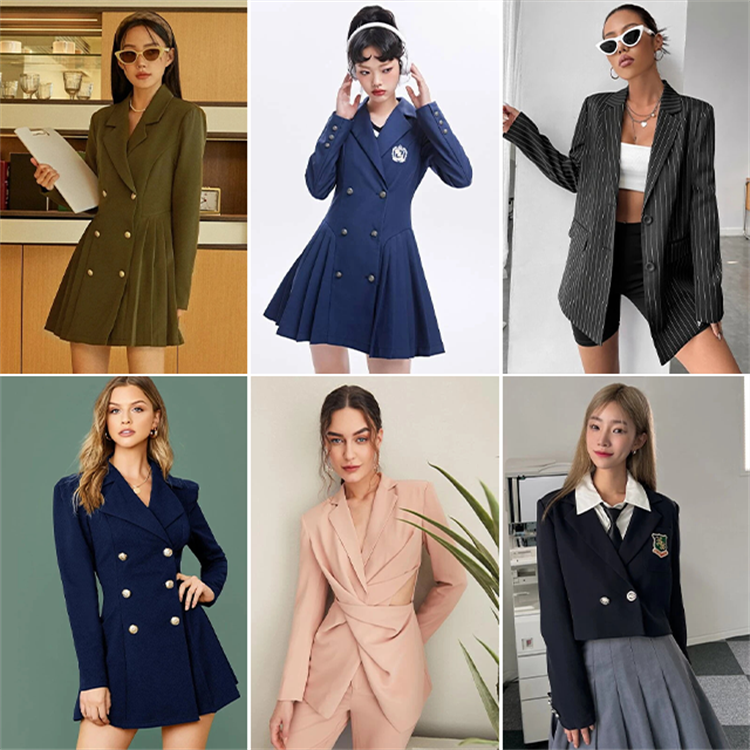 Ladies Skinny Suits Office Formal Business Suits Women clothes stock