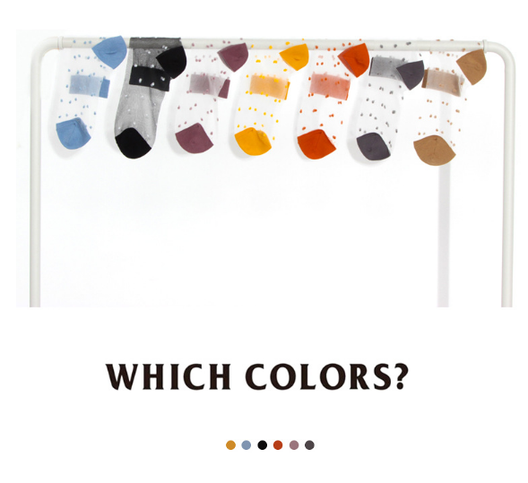 Elegant Transparent Glitter Crystal Socks for Women High Quality Soft Mesh, Elastic Sheer Fashion ( 3 pieces )