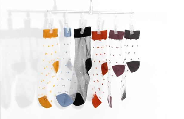 Elegant Transparent Glitter Crystal Socks for Women High Quality Soft Mesh, Elastic Sheer Fashion ( 3 pieces )