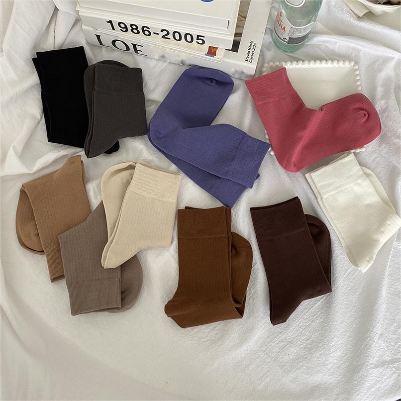 Women's Designer Cotton Scrunch Crew Socks High Quality, Fashionable & Funky Slouch Socks for Ladies