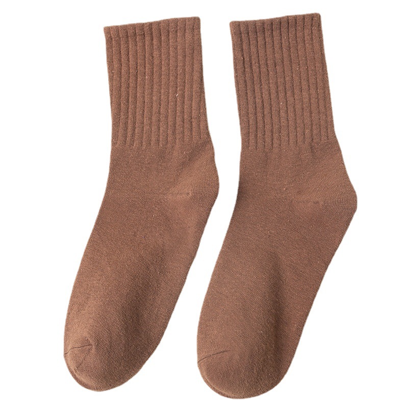 high quality low MOQ 100% cotton socks men women   crew socks  socks