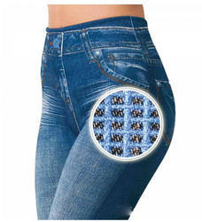  High Quality Yoga Trousers Womens Europe Popular Tight Denim Leggings Seamless Jean Leggings