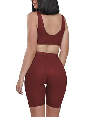 Summer hot sale sports pants women stretch buttocks quick-drying sports hip-lifting yoga cropped pants for female