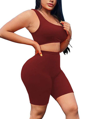 Summer hot sale sports pants women stretch buttocks quick-drying sports hip-lifting yoga cropped pants for female