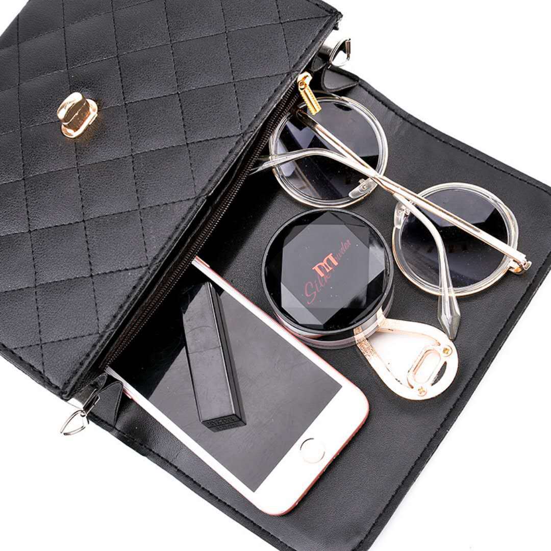 Women’s Trendy PU Leather Messenger Bag Fashion Solid Color Crossbody Handbags for Ladies