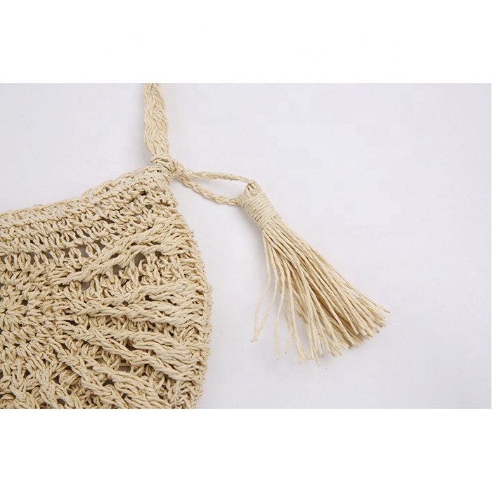 Fashion Straw Beach Bag Portable Small Woven Summer Women Cross Body Bag Shoulder Bags
