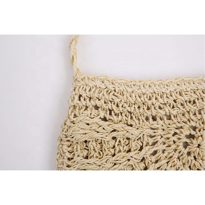 Fashion Straw Beach Bag Portable Small Woven Summer Women Cross Body Bag Shoulder Bags