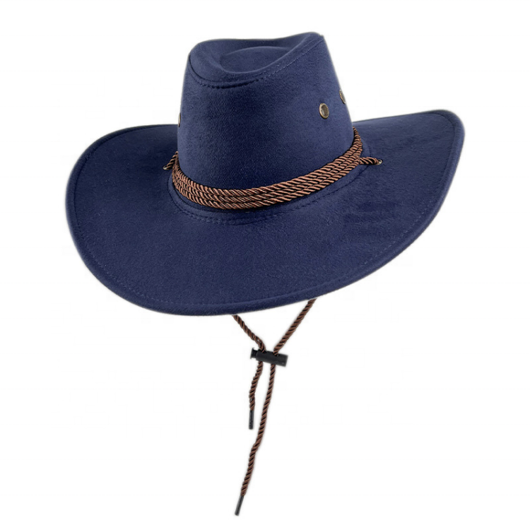 High Quality 11 Colors In Stock Handmade Wide Brim Cowboy Hat Men Wool Cowboy Hat  Mexican Jazz Hat For Woman