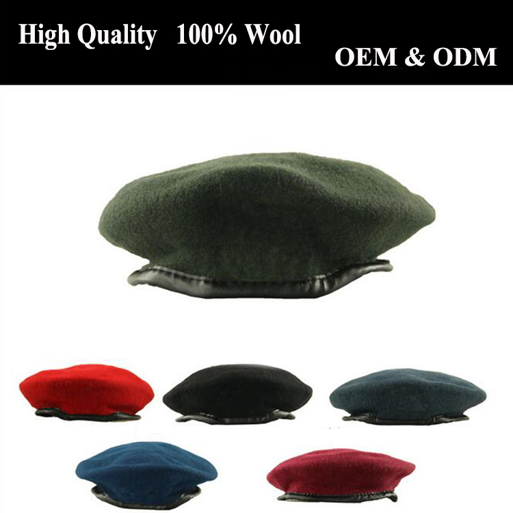 Fashion Camping Hunting Traveling  Forces Tour Berets Mens Trekking Woolen Beanies Outdoor Breathable Men Training Boina