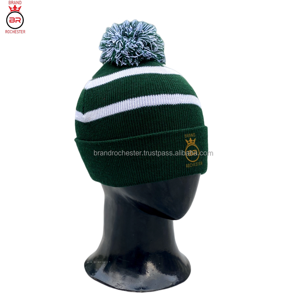  Knit Beanie Hat  Embroidery  Hats Knitted Beanie Cap