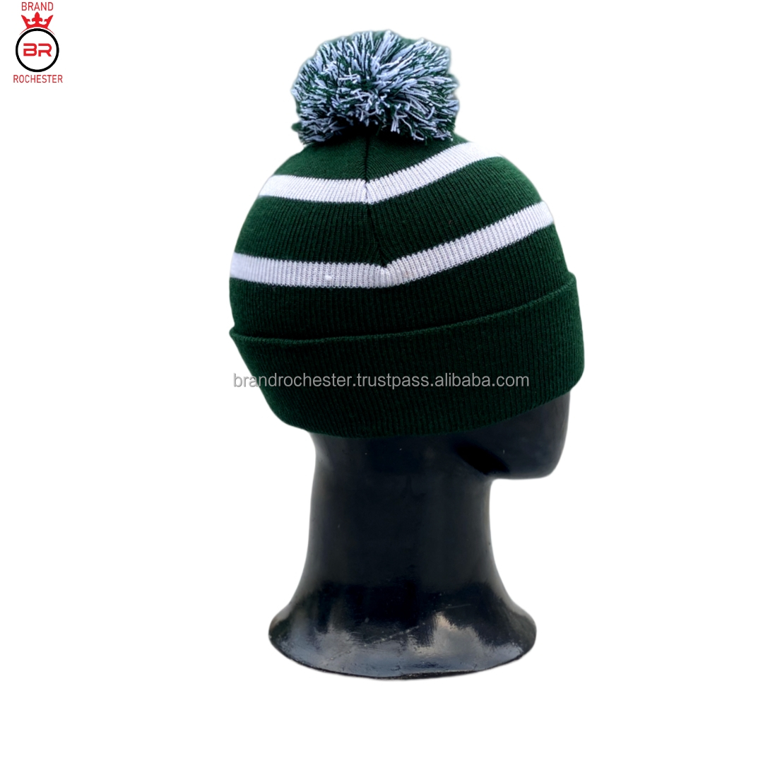  Knit Beanie Hat  Embroidery  Hats Knitted Beanie Cap