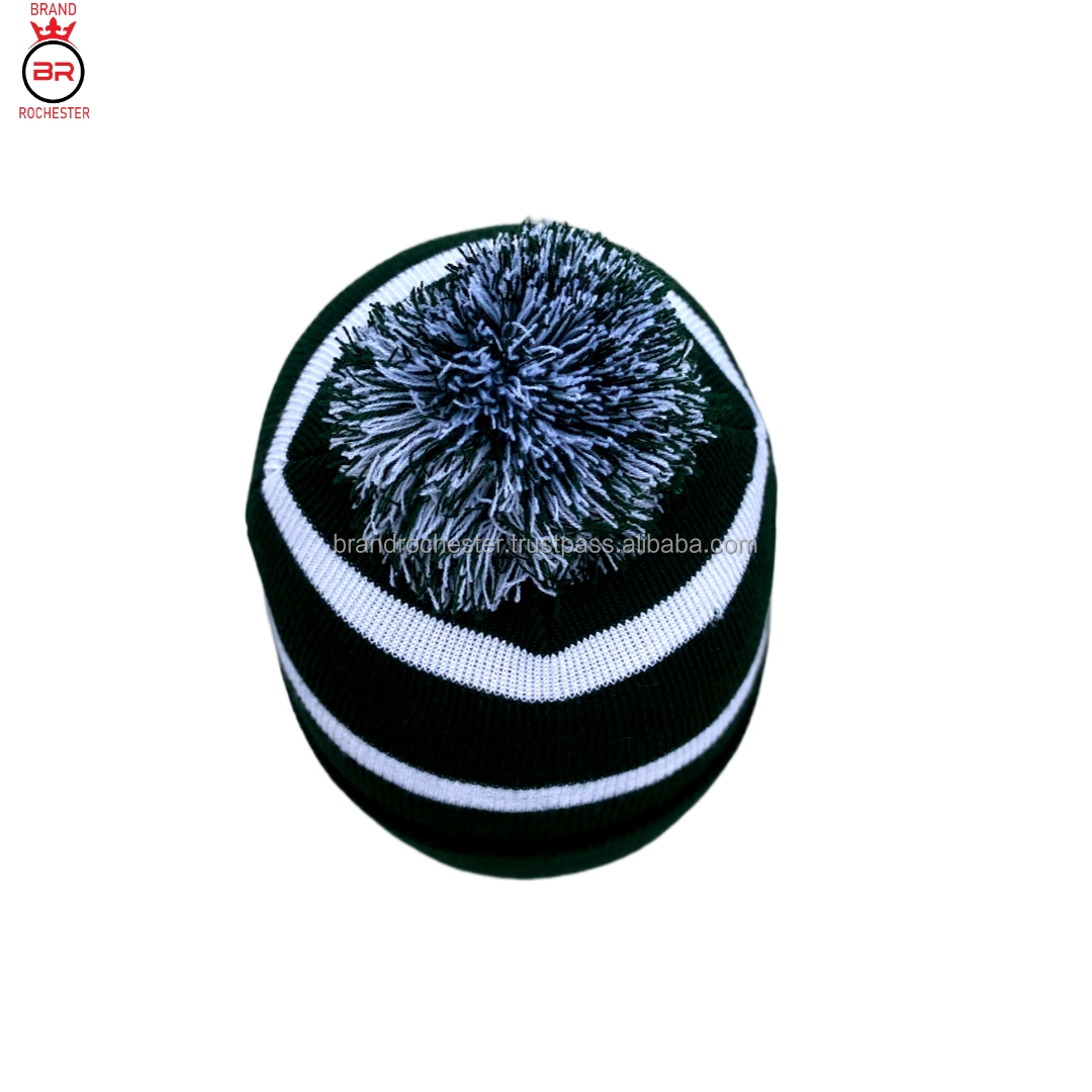  Knit Beanie Hat  Embroidery  Hats Knitted Beanie Cap