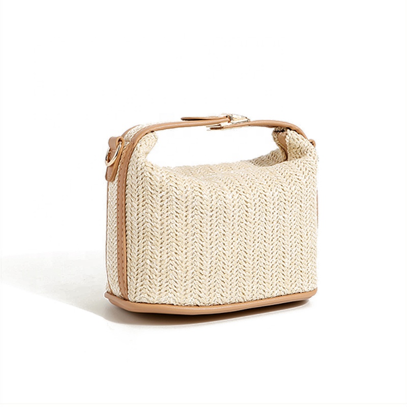 New Arrivals Fashion Casual Crossbody Shoulder Bag Purse Straw Women Small Handbags