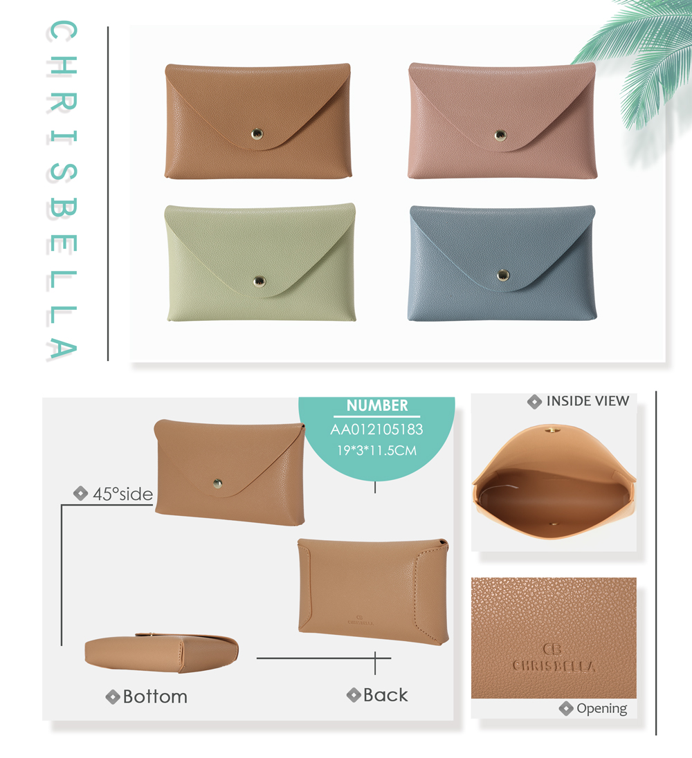 Susen Chrisbella Fashion Luxury Durable Long PU Leather  other ladies purse women's wallet 2022