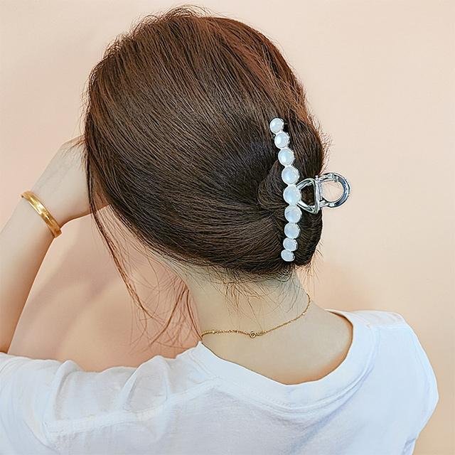  New High Quality Pearl Hair Clip Fashion Trend Pearl Hair Clip Three Styles Hairpins Pearl